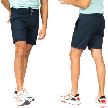Vêtements Homme Shorts Mom / Bermudas Deeluxe Short homme  Grooves bleu marine - S Bleu