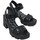 Chaussures Femme Sandales et Nu-pieds Pepe jeans Sandale a Plateforme  Femme Ref 56433 Noir Noir