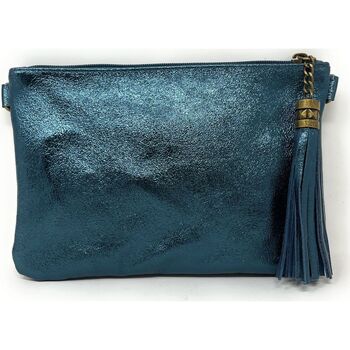 Sacs Femme Pochettes / Sacoches Oh My Bag MORGANE Bleu paon irisé