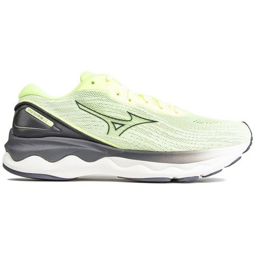 Chaussures Homme Baskets mode Mizuno Firm Wave Skyrise 3 Baskets Style Course Jaune