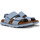 Chaussures Enfant Sandales et Nu-pieds Camper Sandales cuir BRUTUS Bleu