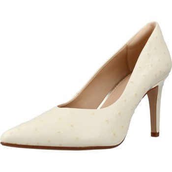 Chaussures Femme Escarpins Clarks GENOA85 COURT Blanc