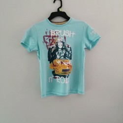 Vêtements Garçon T-shirts manches courtes Tex T-shirt manches courtes 9-10 ans Bleu