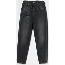 Vêtements Fille Jeans NEWLIFE - JE VENDS Milina boyfit jeans noir Noir