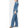 Vêtements Femme Combinaisons / Salopettes Le Temps des Cerises Combinaison pantalon easy en jeans bleu Bleu