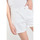 Vêtements Femme Shorts / Bermudas Le Temps des Cerises Short mosta en jeans blanc à fermeture asymétrique Blanc