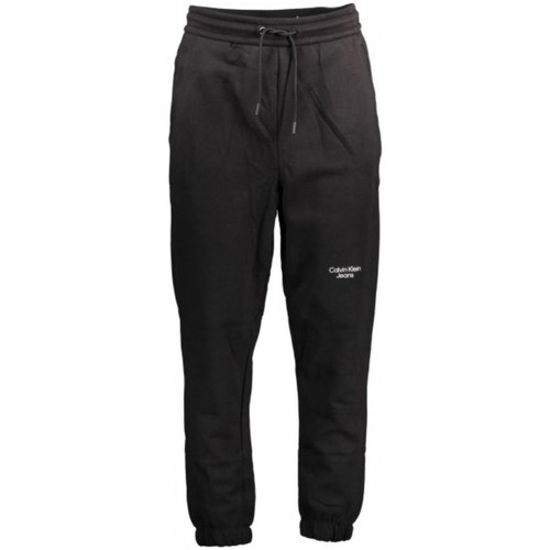 Calvin Klein Jeans Jogging Homme Ref 56372 BEH Noir Noir - Vêtements Jeans  Homme 58,44 €