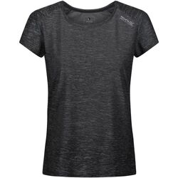 Vêtements Femme T-shirts manches longues Regatta Limonite V Noir