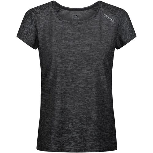 Vêtements Femme T-shirts manches longues Regatta Limonite V Noir