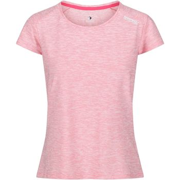 Vêtements Femme T-shirts manches longues Regatta Limonite V Rouge