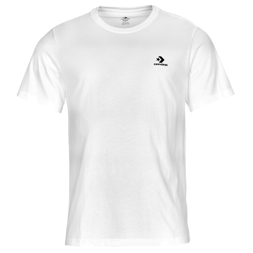 Vêtements Homme T-shirts manches courtes Converse GO-TO EMBROIDERED Lemon CHEVRON TEE Blanc