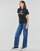 Vêtements Femme T-shirts manches courtes Converse STAR CHEVRON TEE BLACK