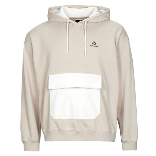 Vêtements Homme Polaires Converse Anniversary UTILITY POCKET PULLOVER HOODIE PAPYRUS
