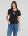 Vêtements Femme T-shirts manches courtes Converse CHUCK CRYSTAL ENERGY REGULAR TEE CONVERSE BLACK