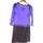 Vêtements Femme Robes courtes La Fée Maraboutée 38 - T2 - M Violet