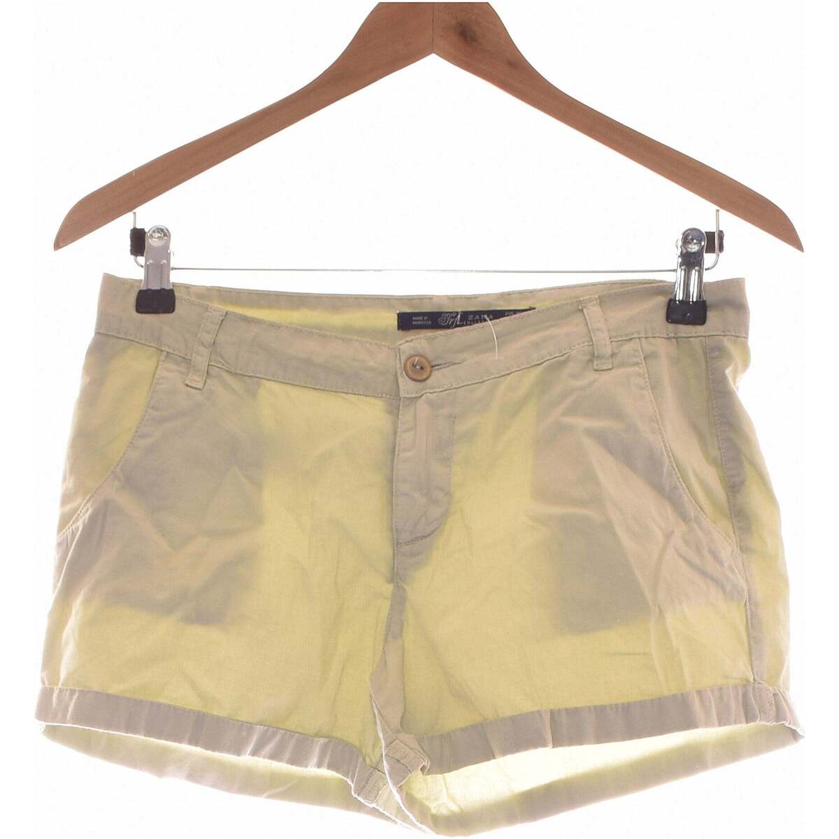 Vêtements Femme Shorts / Bermudas Zara short  36 - T1 - S Vert Vert