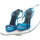Chaussures Femme Escarpins Zara paire d'escarpins  35 Bleu Bleu