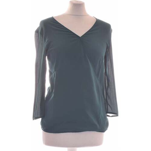 Vêtements Femme T-shirts & Polos Mango top manches longues  34 - T0 - XS Vert Vert