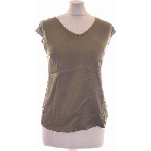 Vêtements Femme Débardeurs / T-shirts Woven sans manche Mango débardeur  34 - T0 - XS Vert Vert