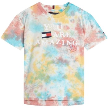 Vêtements Garçon T-shirts & Polos Tommy Hilfiger  Multicolore