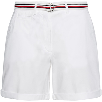 Vêtements Femme Shorts / Bermudas Tommy Hilfiger WW0WW30482 Blanc
