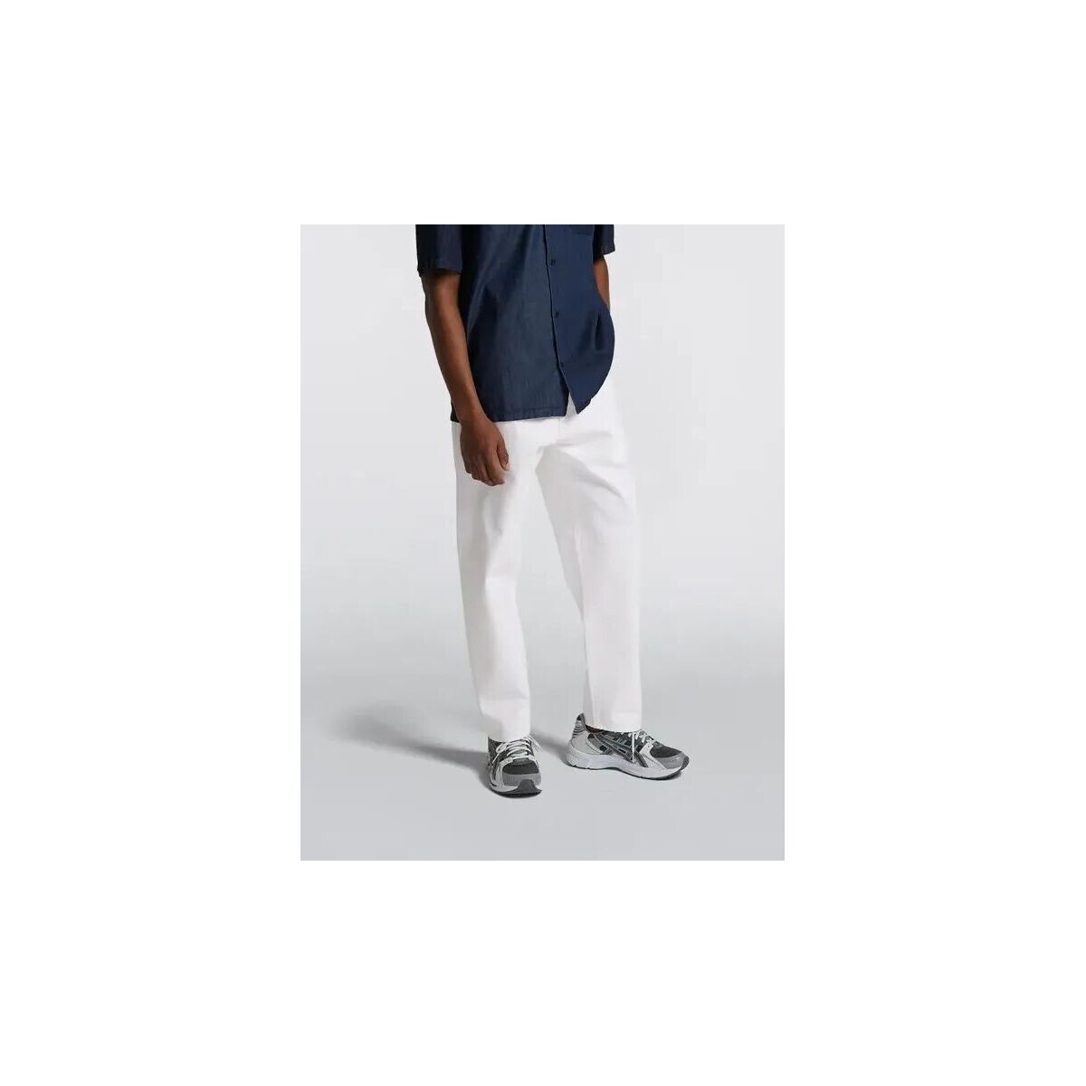 Vêtements Homme Pantalons Edwin I030531.02.GD COSMOS-WHITE Blanc