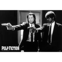 Maison & Déco Affiches / posters Pulp Fiction TA8213 Noir
