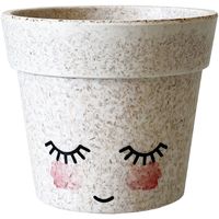 LA MODE RESPONSABLE Vases / caches pots d'intérieur Sud Trading Cache pot cils en bambou 7 cm Beige