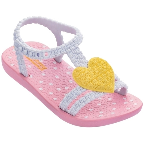 Chaussures Enfant Sandales et Nu-pieds Ipanema Baby Summer X - Pink Blue  - Pink White Yellow Jaune