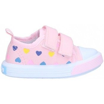 Chaussures Fille Baskets mode Bubble 62595 Rose