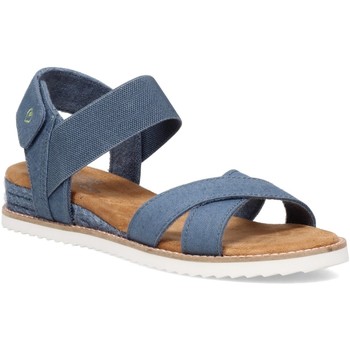 Chaussures Femme Sandales et Nu-pieds Skechers 113550BLU Sandales Femme JEANS Bleu