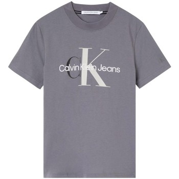 Vêtements Homme T-shirts & Polos Calvin Klein Jeans Tee-shirt homme Calvin Klein Ref 55540 gris Gris
