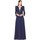 Vêtements Femme Robes longues Impero Couture AJ3025 Bleu