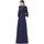 Vêtements Femme Robes longues Impero Couture AJ3025 Bleu