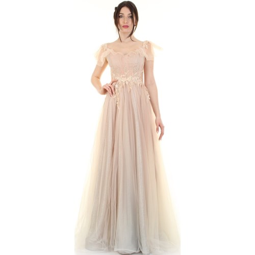 Impero Couture MH95353 Doré - Vêtements Robes longues Femme 672,00 €