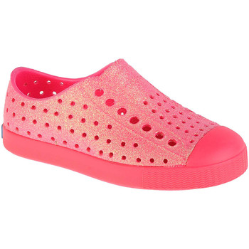 Chaussures Fille Baskets basses Native Jefferson Bling Child Rose