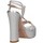 Chaussures Femme Sandales et Nu-pieds G.p.per Noy Gp376 santal Femme Argent Argenté