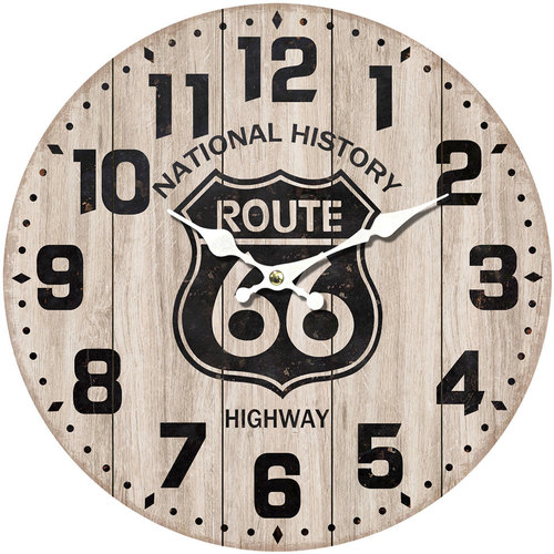 Oreillers / Traversins Horloges Signes Grimalt Route Horloge Murale 66 Marron