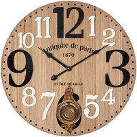 Maison & Déco Horloges Signes Grimalt Horloge Murale Marron
