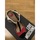 Chaussures Femme Sandales et Nu-pieds Love Moschino Sandales. Pointure 38 noir/blanc/rouge Multicolore