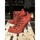 Chaussures Femme Escarpins Topshop Escarpins / bottines marque en cuir suédé 'Topshop boutique' ro Rouge
