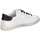 Chaussures Fille Baskets basses Dianetti Made In Italy I9869 Basket Enfant Blanc noir Blanc