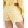 Vêtements Femme Shorts / Bermudas Levi's 56327 0247 - 501 SHORT-YD BOTANICAL SRT GARDENIA Jaune