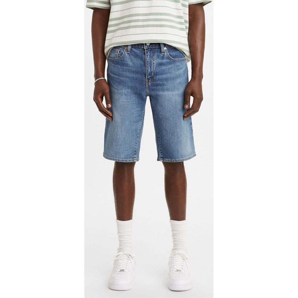 Vêtements Homme Shorts / Bermudas Levi's 39864 0053 - 405 SHORT PUNCH-PUNCH LINE REAL Bleu