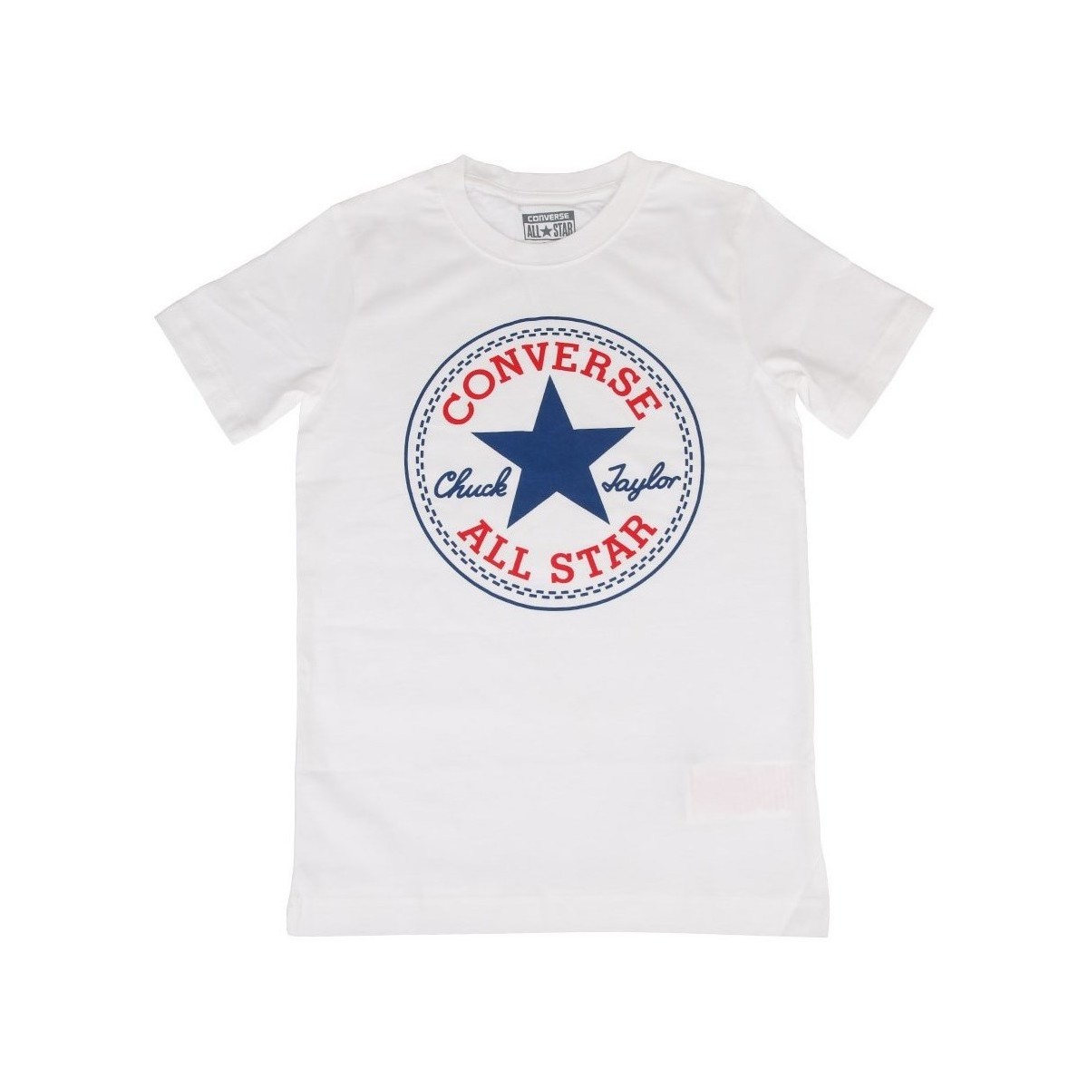 Vêtements Homme T-shirts manches courtes Converse Chuck Taylor All Star Blanc