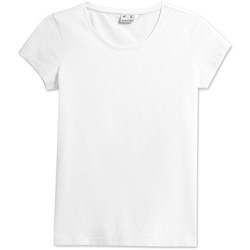Vêtements Femme T-shirts manches courtes 4F TSD353 Blanc
