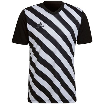Vêtements Homme T-shirts Joluvi manches courtes adidas Originals Entrada 22 Noir, Blanc