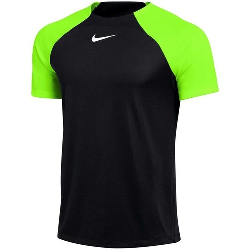 Vêtements Homme T-shirts manches courtes Nike Drifit Adacemy Pro Noir, Vert clair