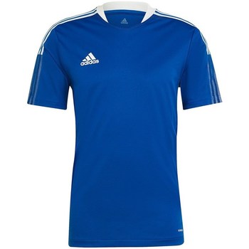 Vêtements Homme T-shirts manches courtes adidas Originals Tiro 21 Bleu