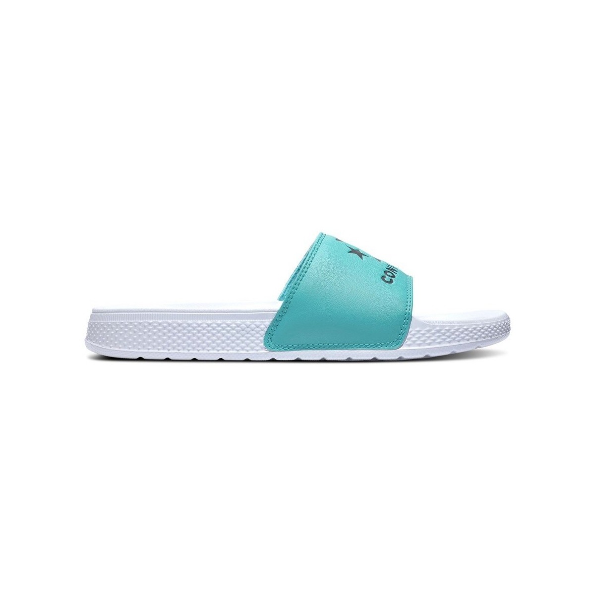 Chaussures Tongs Converse All Star Slide Seasonal Color Turquoise